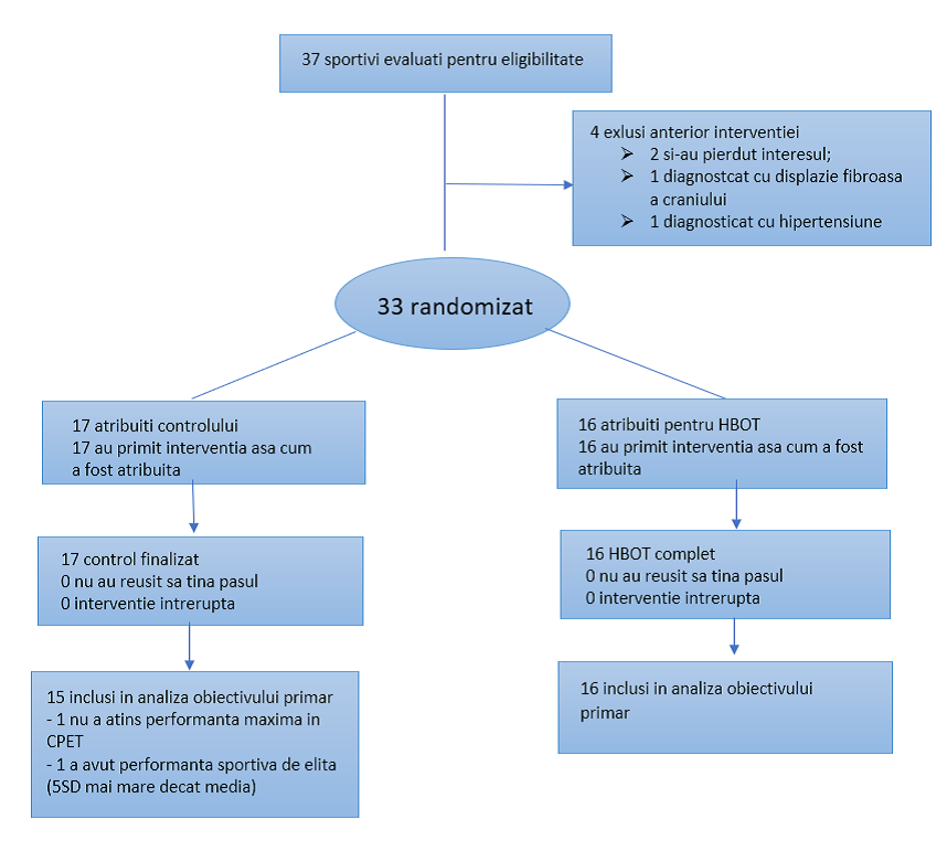 Organigrama sportivilor