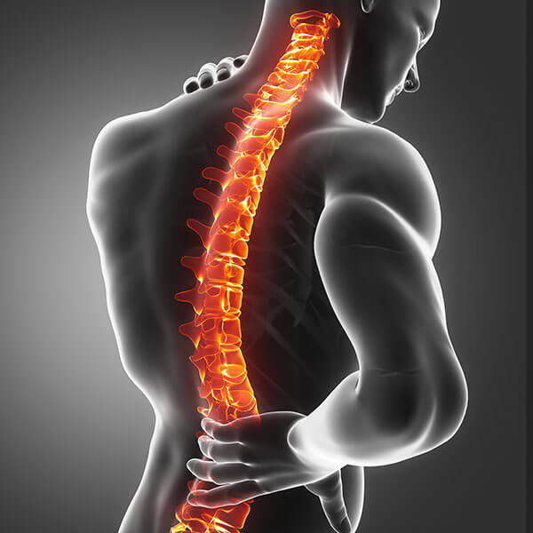 durere constantă la nivelul coloanei vertebrale sacrale