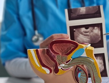 medic ii prezinta pacientului rezultatele ecografiei testiculare