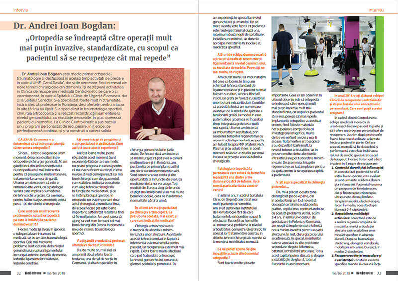 revista galenus interviu dr bogdan andrei